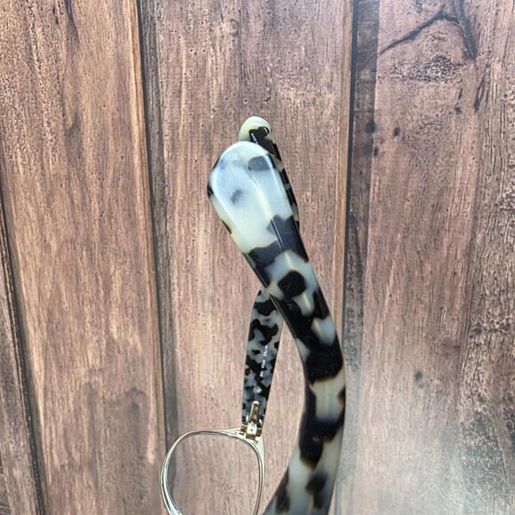 Kate Spade Eyeglasses Womens 140 Black Tortoise Cat Eye BOYS MAKE PASSES Optical - Picture 9 of 9